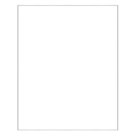 Framatic Fineline 16x20" Aluminum Frame with a Thin Face, Shadow Matted for a 8x10" Photograph, Silver