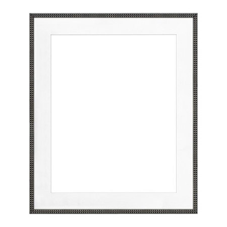 Framatic Antique Hardwood Frame 11X14" Matted f/a 8X10" Photograph Antque Black