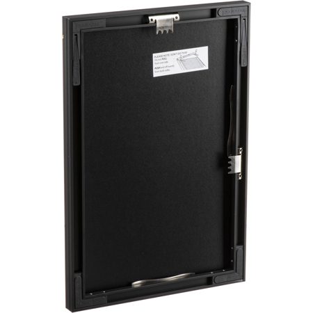 Framatic Superlight Aluminum Poster Frame for 18x24" Photo, Black