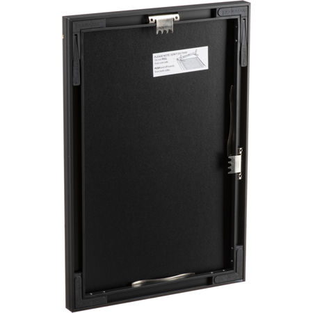 Framatic Superlight Aluminum Poster Frame for 8.5x11" Photo, Black