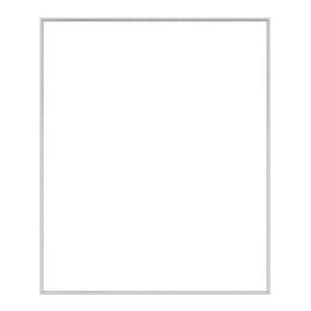 Framatic Tempo Classic Semi-Round Top Aluminum Frame, For a 13X19" Photograph, Color: Silver