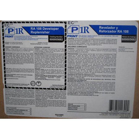 Fuji EC1 RA 108 P1-R Developer Replenisher