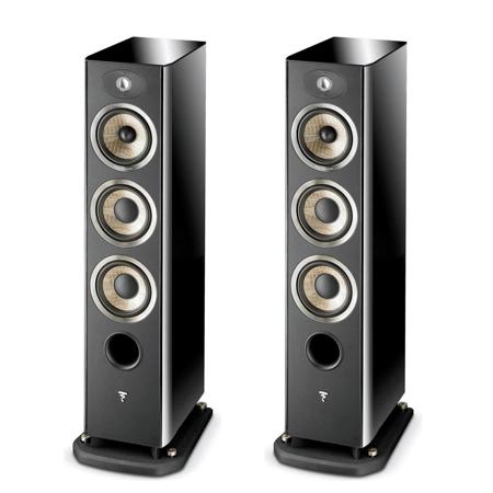 Focal Aria 926 Floorstanding Speaker, Black Piano Lacquer, Pair