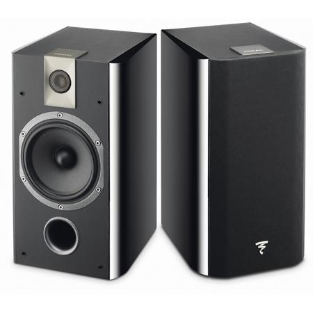 Focal Chorus 706 2-Way Bass Reflex Bookshelf Speakers, Black Piano Lacquer, Pair