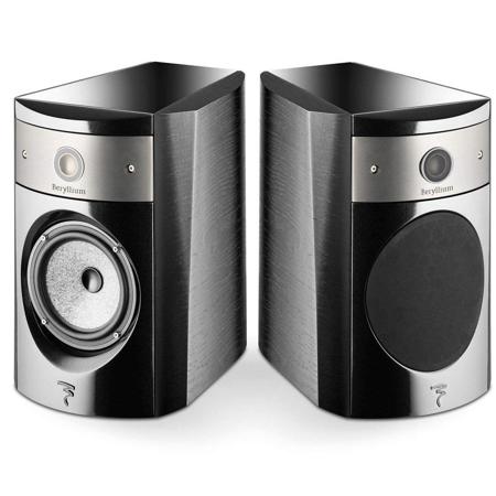 Focal Electra 1008 Be 2-Way Bass Reflex Bookshelf Speakers, Black Ash, Pair