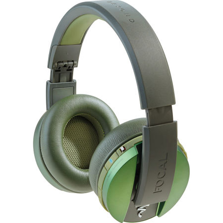 Focal Listen Wireless Circumaural Closed-Back Headphones, Chic Green