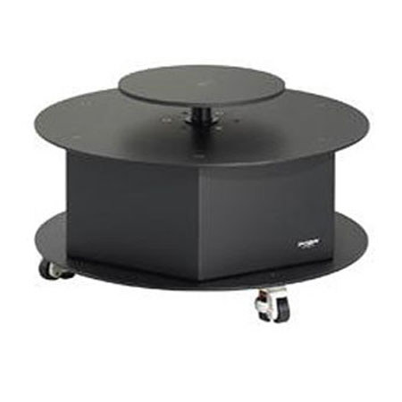 Foba F-TURNA 11.5" Motorized Floor-Mounted Turntable with Plate, Supports 110Lbs