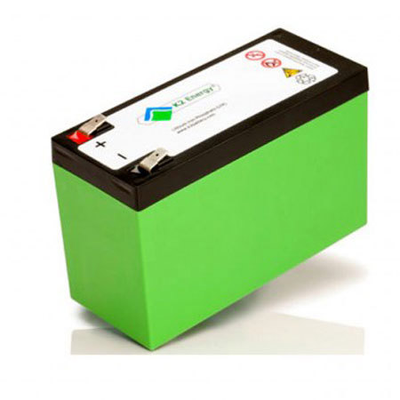 K2 12V 10Ah Lithium Iron Phosphate Battery, 3.2 Ah Cells