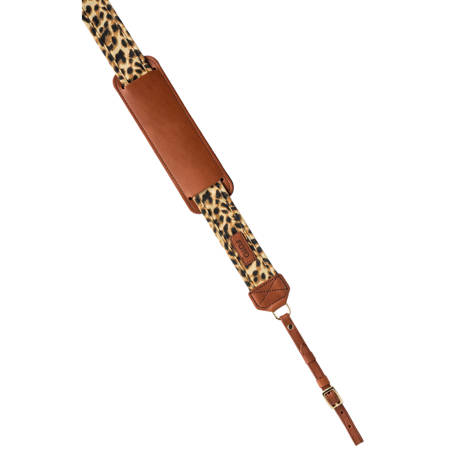 Fotostrap, The Leopard Camera Strap - Canvas Fabric/Genuine Leather