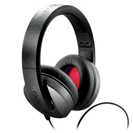 Focal Listen Foldable Closed-Back Circum-Aural Headphones with Remote & Mic