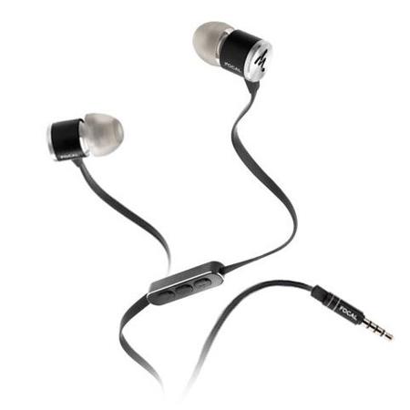 Focal Spark Closed Back Intra-Aural In-Ear Headphones with Microphone, Black