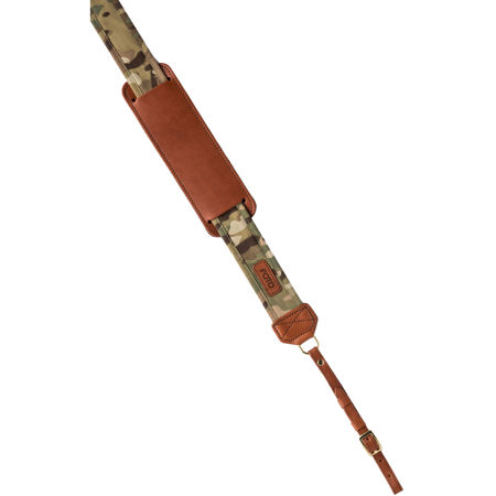 FOTOstrap The Travis Camera Strap - Genuine Leather & Duck Fabric