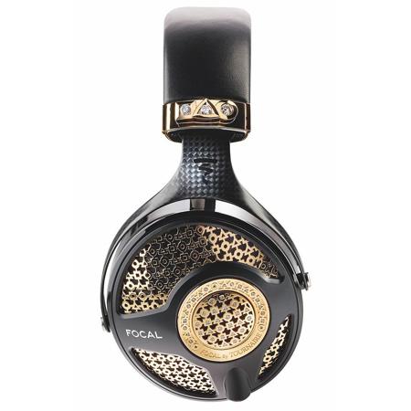 Focal Utopia by Tournaire Open Back Circum-Aural Headphones, 18 Kt Gold Mounted