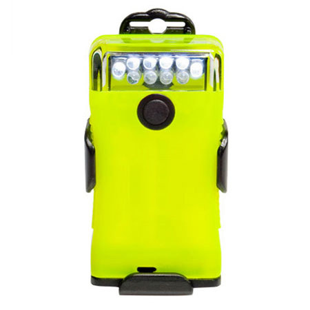 FoxFury Scout Tasker Right Angle Utility Light with Safety Glow Case