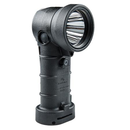FoxFury Breakthrough BTS Right-Angle White LED Flashlight, 400 Lumens, Black
