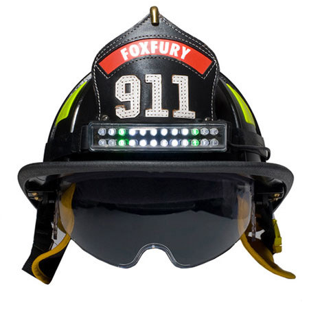 FoxFury Performance Fire Fighter White & Green LED Headlamp, 62 Lumens