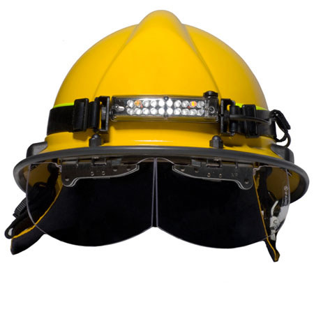FoxFury Command 20 Wildland Fire Helmet Light with Silicone Strap, 58 Lumens