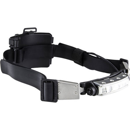 FoxFury Discover Tilt 5700K White LED Headlamp/Helmet Light, AA Battery Power