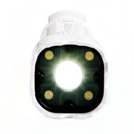 FoxFury Rook SM2W White & Red LED Flashlight, 65 Lumens