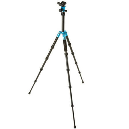3Pod P5ARH 5-Section Aluminumn Compact Reversable Travel Tripod with K3 BallHead