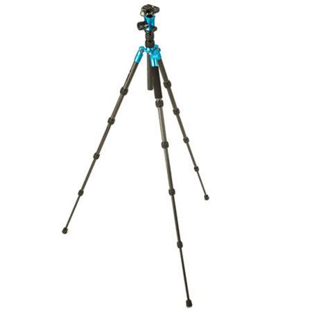 3Pod P5CRH 5-Section 8X Carbon Fiber Reversable Travel Tripod with K3 BallHead