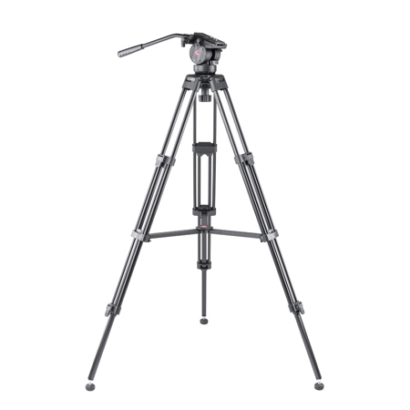 3Pod V3AH 3-Section Aluminum Video Tripod with 2-Way Fluid Head