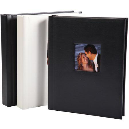 Adorama Padded Repositionable Self Adhesive Album, 5x7" 20 phtos, Ivory