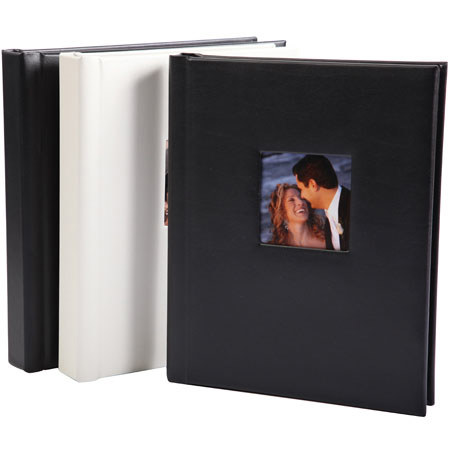 Adorama Padded Repositionable Self Adhesive Album, 5x7" 30 phtos, Ivory