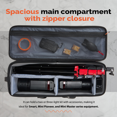 Flashpoint CB-04 Wheeled Hard Carrying Case FP-CB04