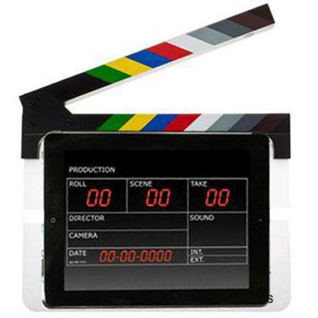 Flashpoint Acrylic Dry Erase Sync Slate with Color Clappers f/iPad