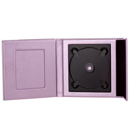 Flashpoint Overlapping CD Holder, Holds 1 CD, Violet