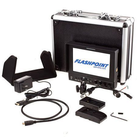 Flashpoint 7" LED Field Monitor, 1280-800 Res, 16:9 Aspect Ratio, HDMI I/O