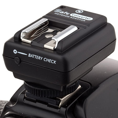 Flashpoint Safe-Sync Hot Shoe to Hot Shoe with PC Socket
