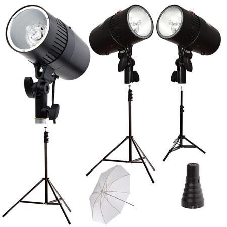 Flashpoint Mini Studio Kit 3 Monolights