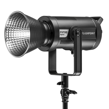 Flashpoint FV150 R2 Hybrid Continuous LED Light and HSS Flash