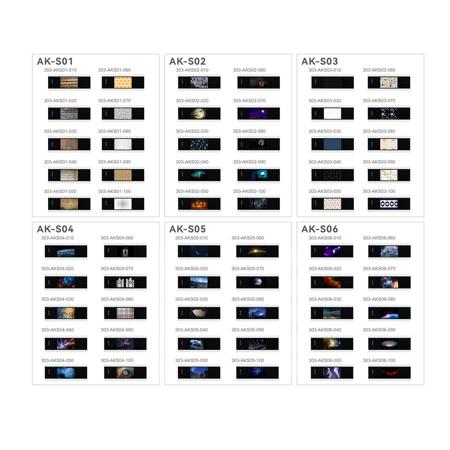 Flashpoint AK-S Complete Slide Set for AK-R21 Projection Attachment Kit