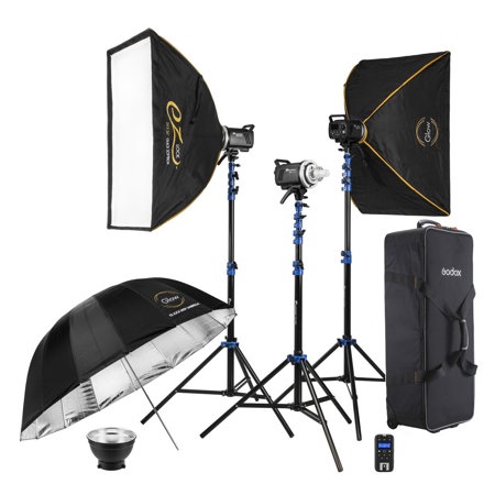 Flashpoint BLAZ 200 R2 Studio 3-Monolight Kit (Godox MS200-D)
