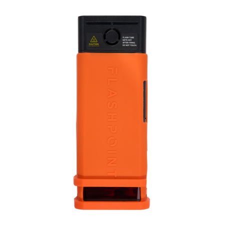 Flashpoint Silicone Skin and Bumper for eVOLV 200 Pro II Pocket Flash, Orange