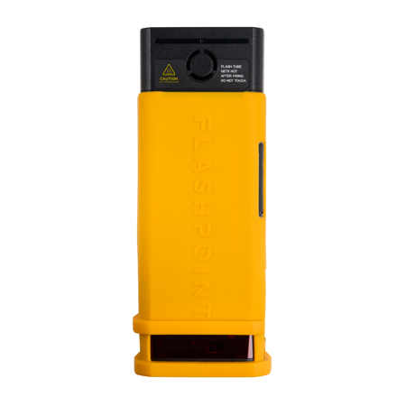 Flashpoint Silicone Skin and Bumper for eVOLV 200 Pro II Pocket Flash, Yellow