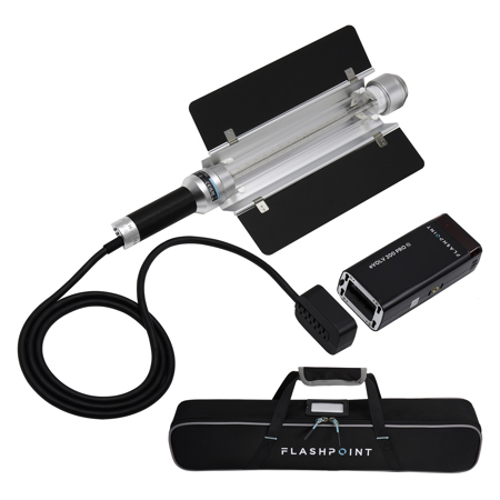 Flashpoint eVOLV 200 Pro Kit With S200 Stick Flash Head and Belt case