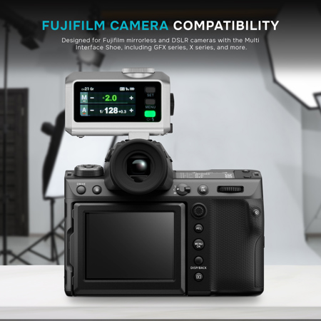 Flashpoint iT30Pro R2 TTL Portable iFlash for Fujifilm, Silver FP