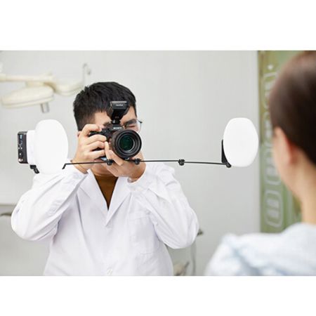 Flashpoint MF12-DK1 Dental Macro Flash 2-Light Kit MF12-DK1
