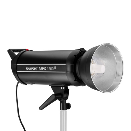 Flashpoint Rapid 1200 HSS Monolight with Built-in R2 2.4GHz Radio Remote System (Bowens Mount)