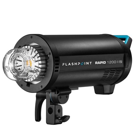 Flashpoint Rapid 1200 II HSS Monolight w/R2 Radio Remote System, Bowens Mount