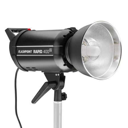 Flashpoint Rapid 400 HSS Monolight with Built-in R2 2.4GHz Radio Remote System (Bowens Mount)