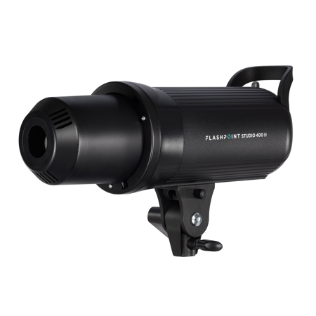 Used Flashpoint Studio 400 Monolight with Built in R2 2.4GHz Radio Remote System Bowens Mount SK400II E