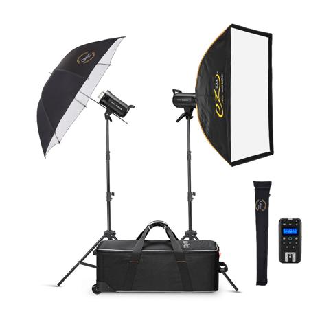 Flashpoint Studio 400 II-V 400Ws R2 Monolight Flash (2 Light kit)