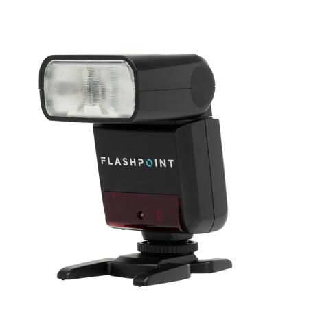 Flashpoint Zoom-Mini TTL R2 Flash with Integrated R2 Radio Transceiver for Canon Cameras