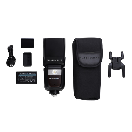 Flashpoint Zoom Li-Ion III R2 TTL Flash Kit for Canon Cameras FP