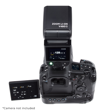 Flashpoint Zoom Li-Ion V480S TTL R2 On Camera Flash For Sony